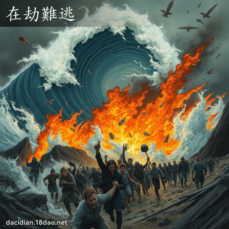 在劫難逃 - 國語大辭典配圖