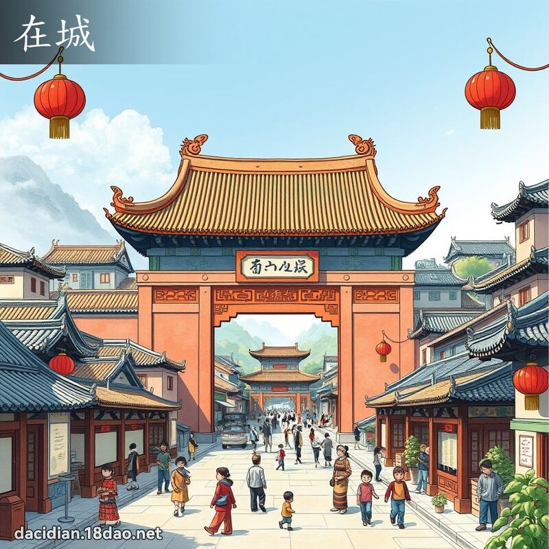 在城 - 國語大辭典配圖