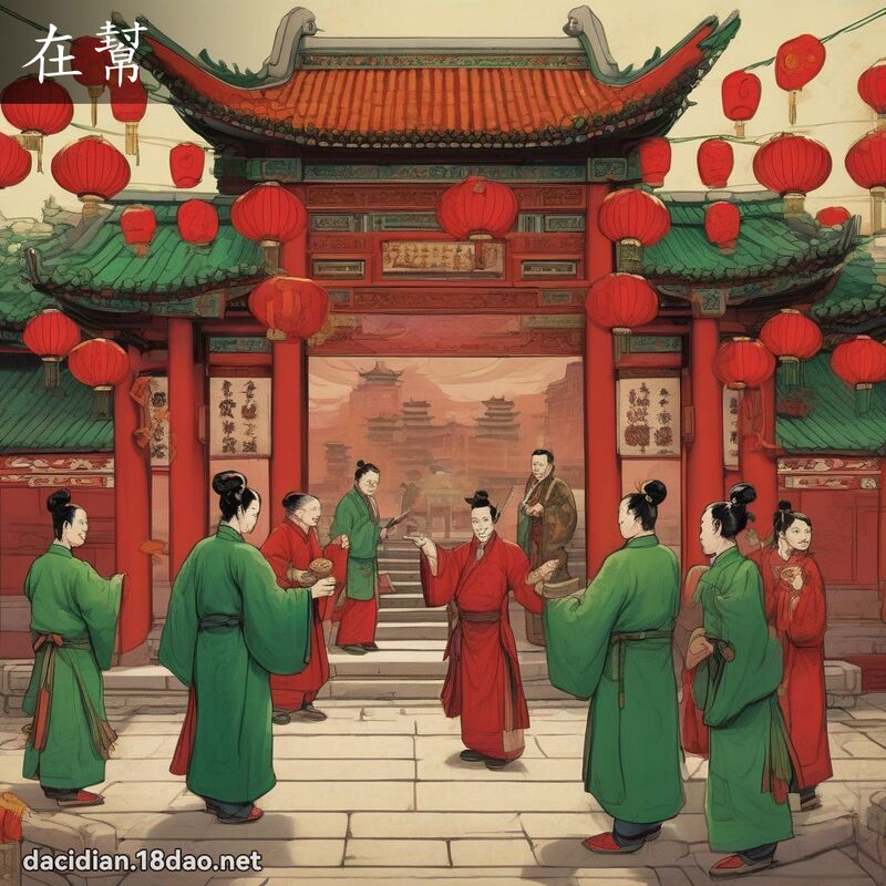 在幫 - 國語大辭典配圖