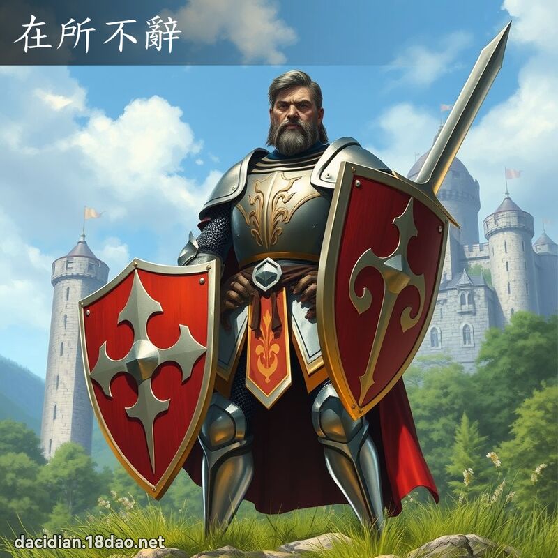 在所不辞 - 国语大辞典配图