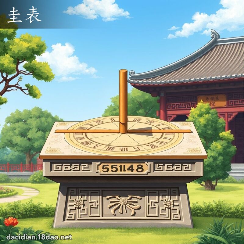 圭表 - 国语大辞典配图