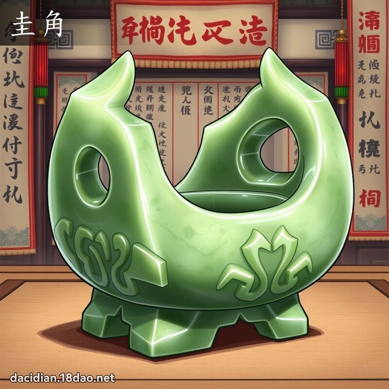 圭角 - 国语大辞典配图