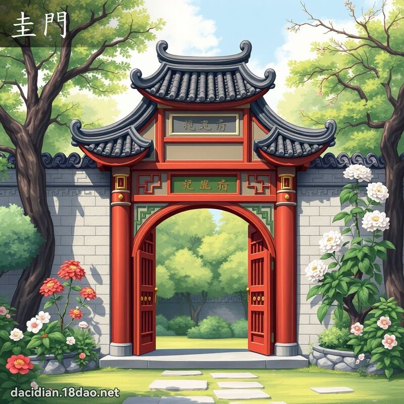 圭门 - 国语大辞典配图
