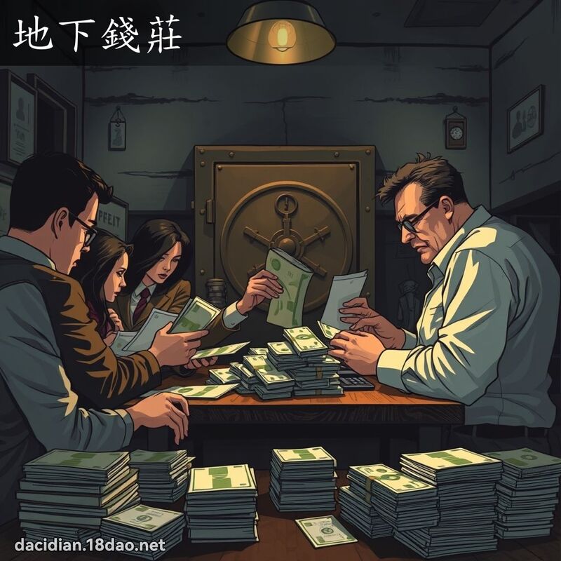 地下錢莊 - 國語大辭典配圖