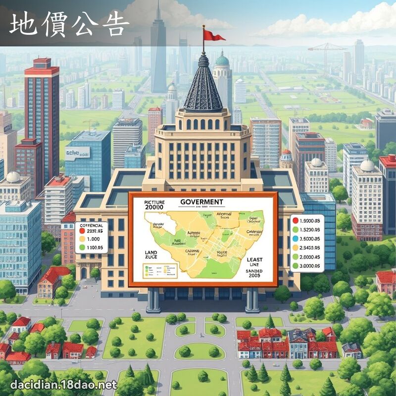 地價公告 - 國語大辭典配圖