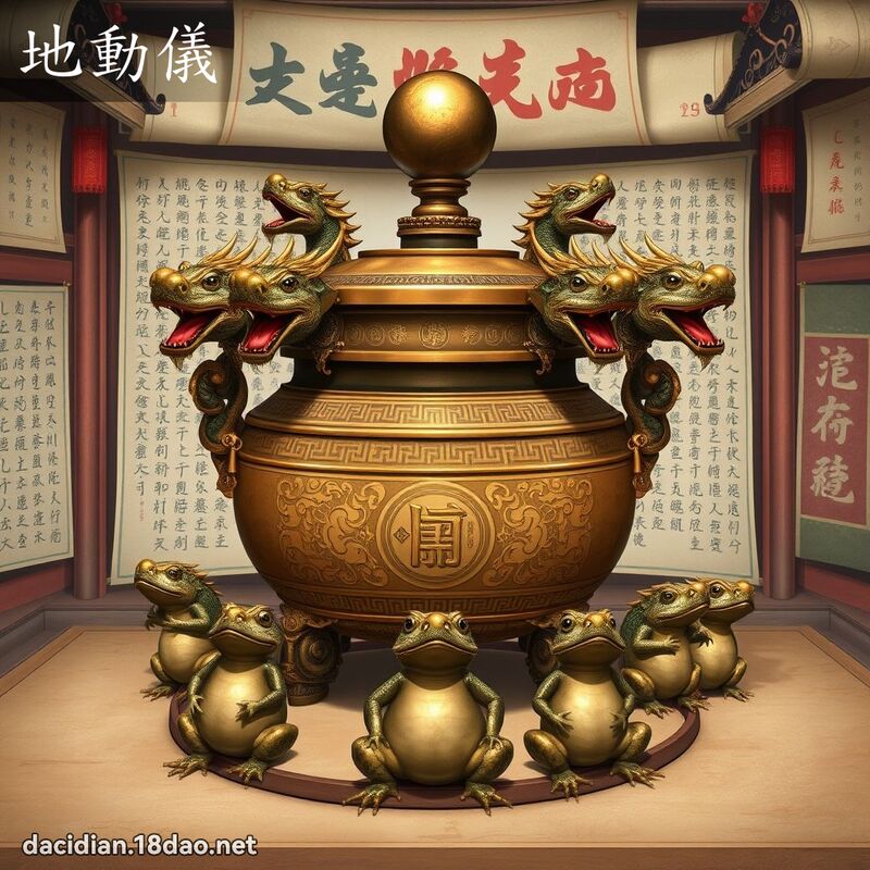 地动仪 - 国语大辞典配图