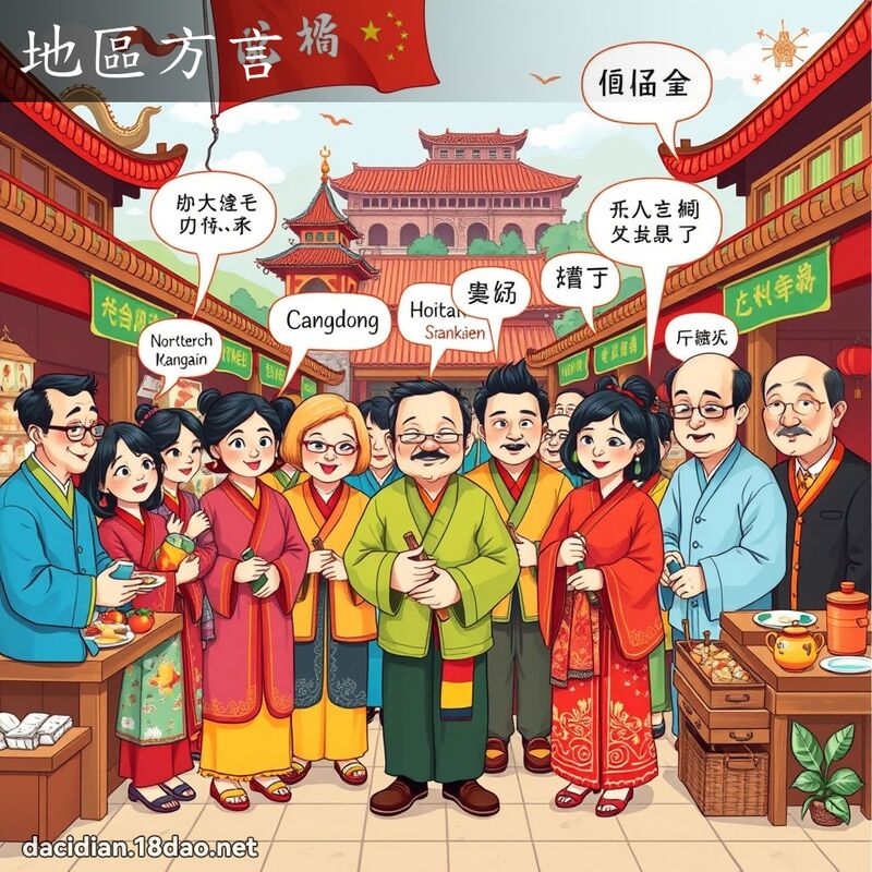 地區方言 - 國語大辭典配圖