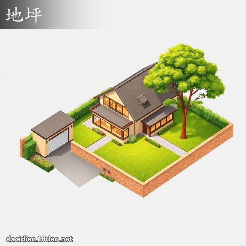 地坪 - 国语大辞典配图