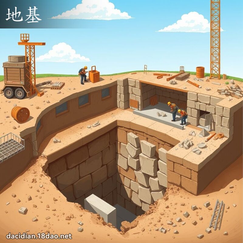 地基 - 國語大辭典配圖