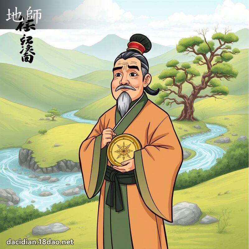 地師 - 國語大辭典配圖