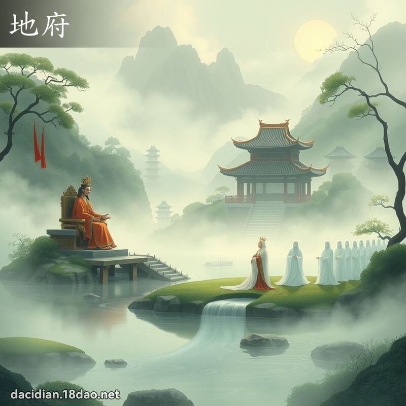 地府 - 國語大辭典配圖