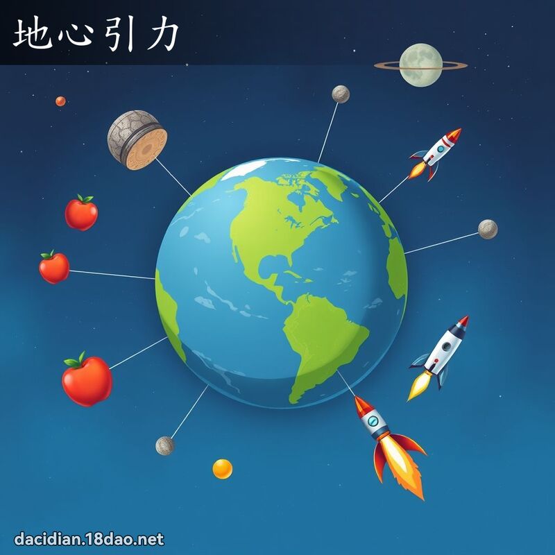 地心引力 - 國語大辭典配圖