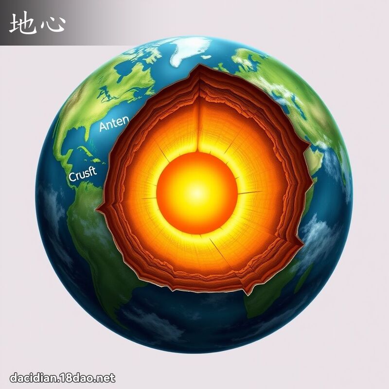 地心 - 国语大辞典配图