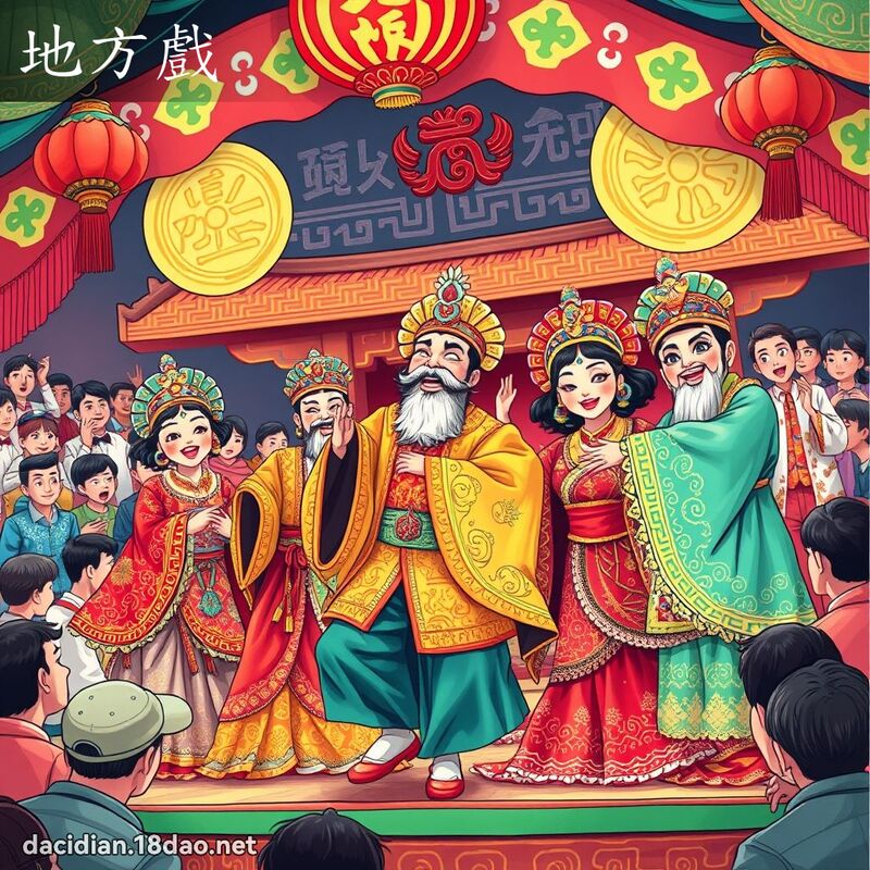 地方戲 - 國語大辭典配圖