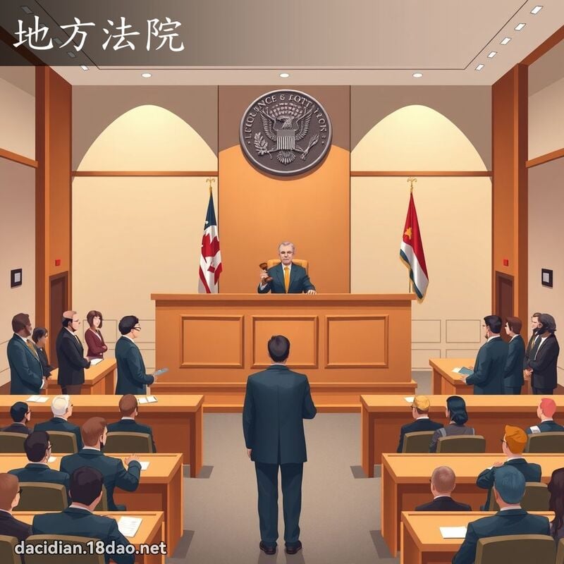 地方法院 - 國語大辭典配圖