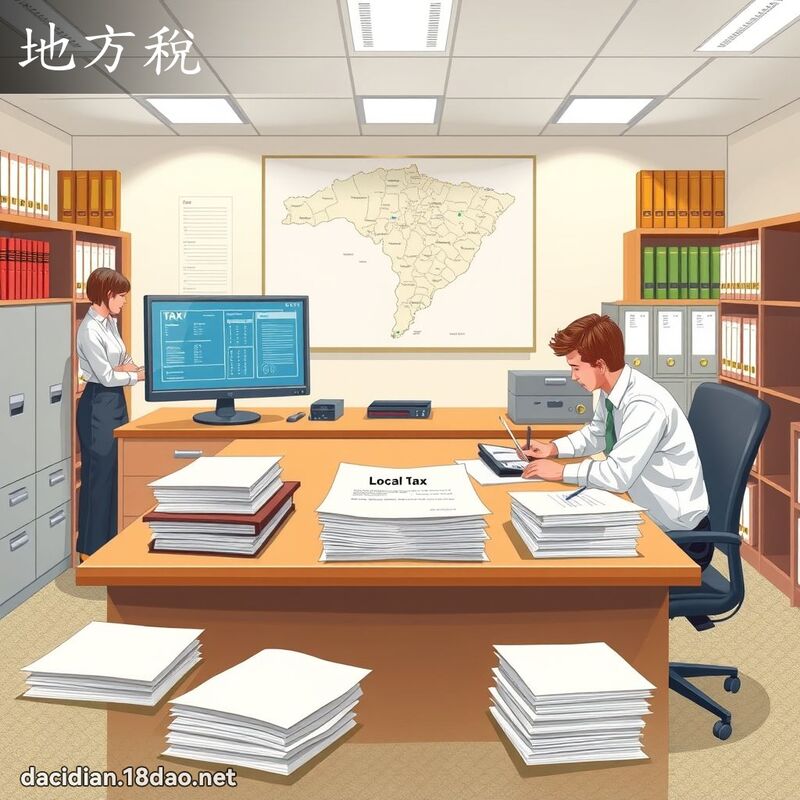 地方税 - 国语大辞典配图