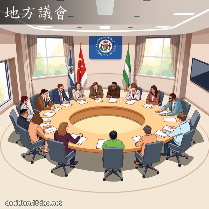 地方議會 - 國語大辭典配圖