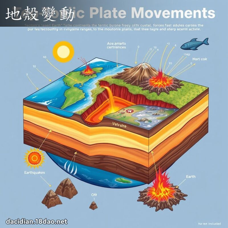 地壳变动 - 国语大辞典配图