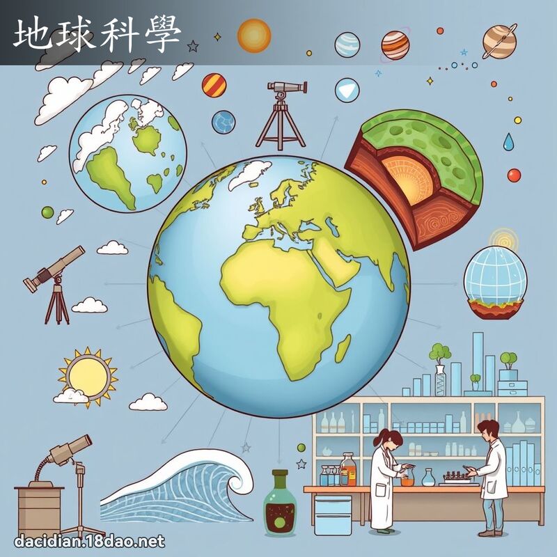 地球科學 - 國語大辭典配圖