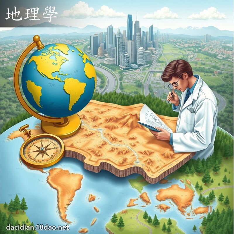 地理學 - 國語大辭典配圖