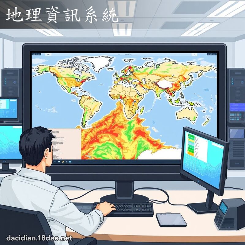 地理資訊系統 - 國語大辭典配圖