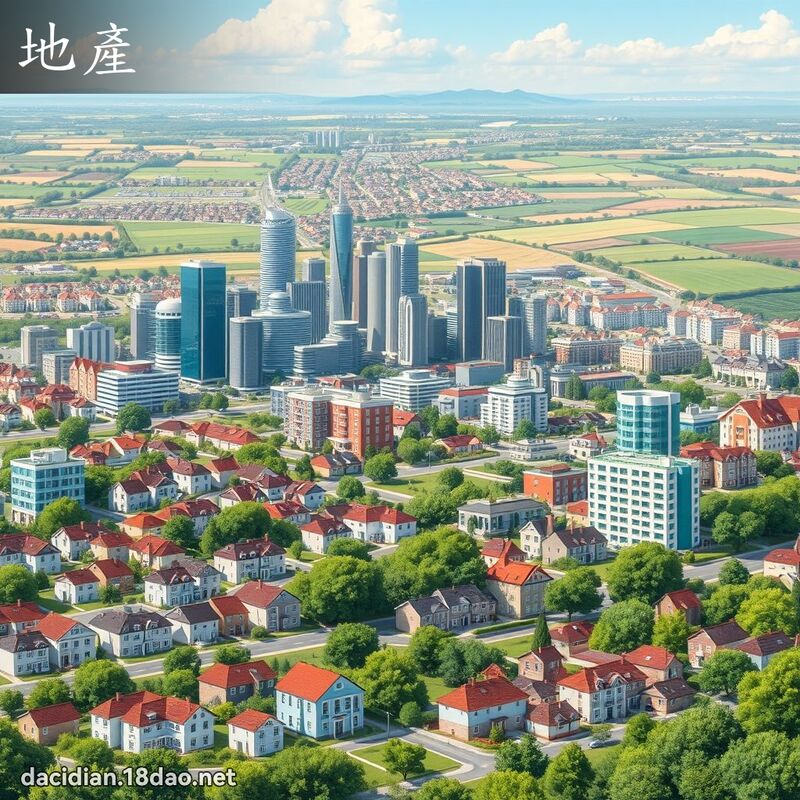 地產 - 國語大辭典配圖