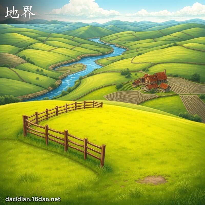 地界 - 國語大辭典配圖