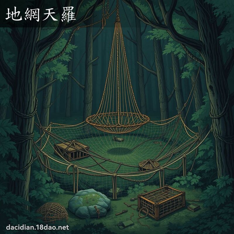 地网天罗 - 国语大辞典配图