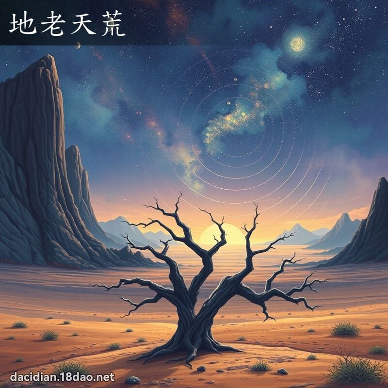 地老天荒 - 国语大辞典配图