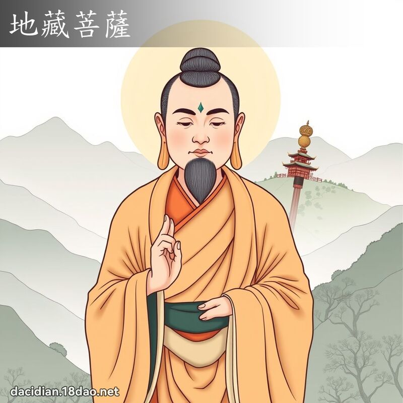 地藏菩萨 - 国语大辞典配图