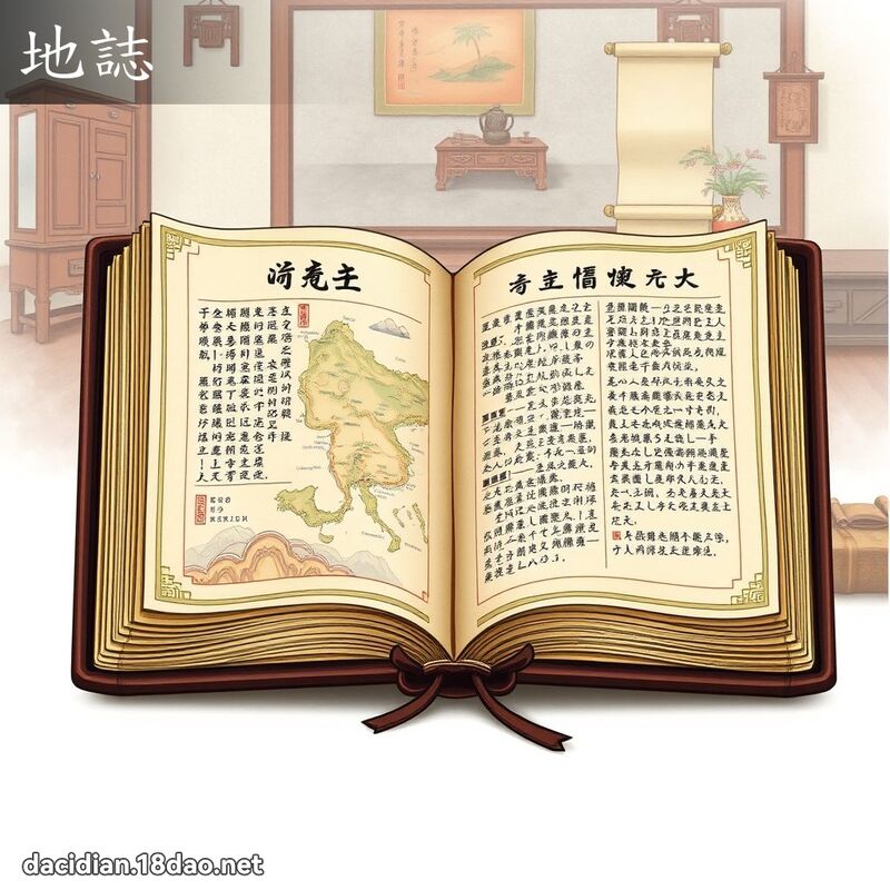 地誌 - 国语大辞典配图