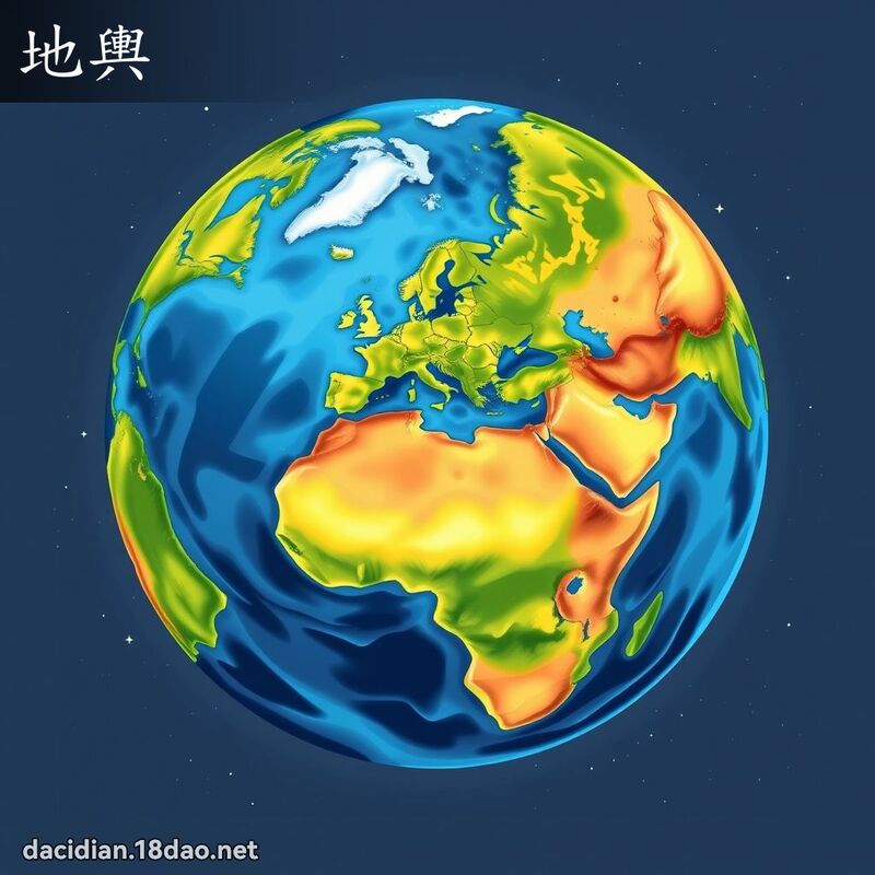 地輿 - 國語大辭典配圖