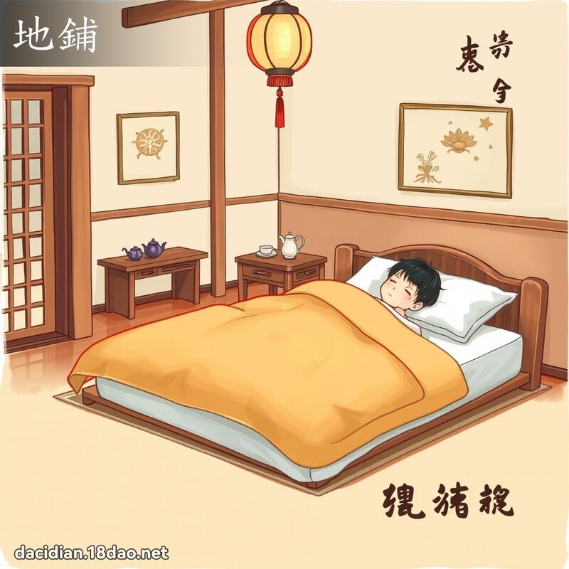 地铺 - 国语大辞典配图