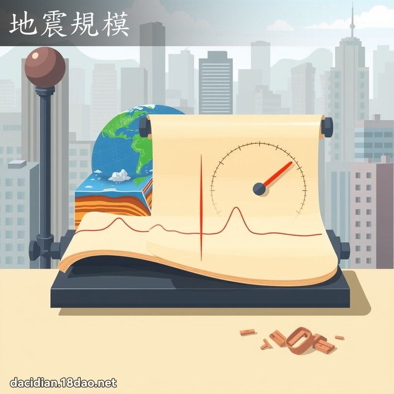地震規模 - 國語大辭典配圖