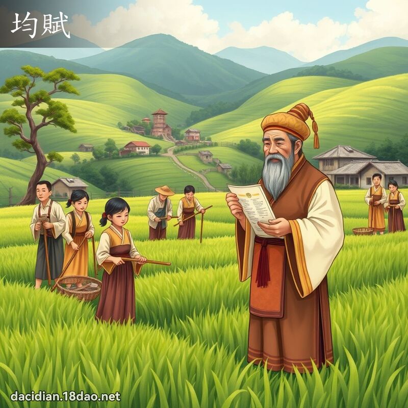 均賦 - 國語大辭典配圖