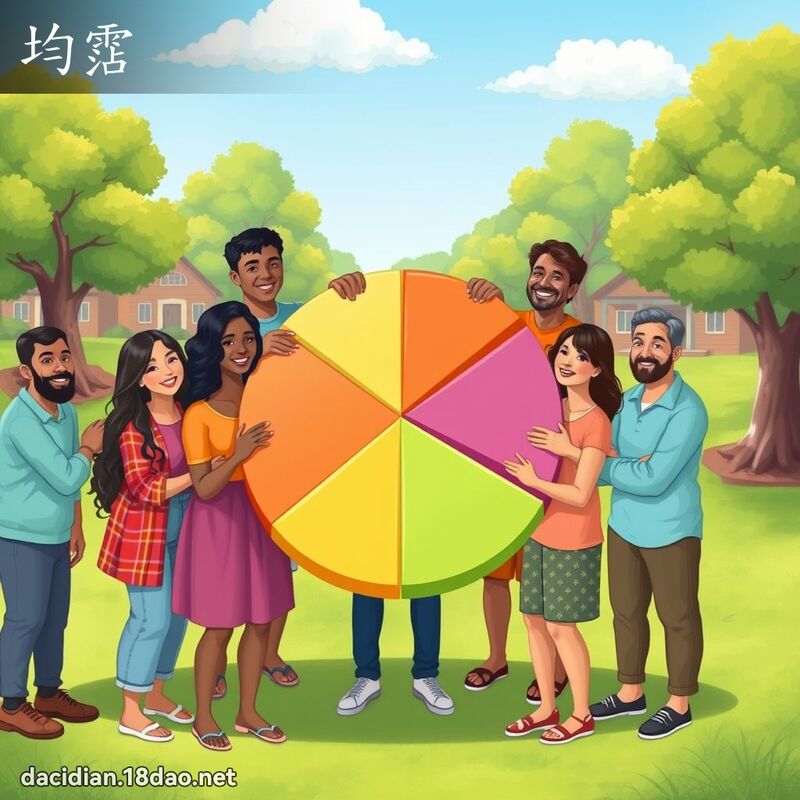 均霑 - 国语大辞典配图