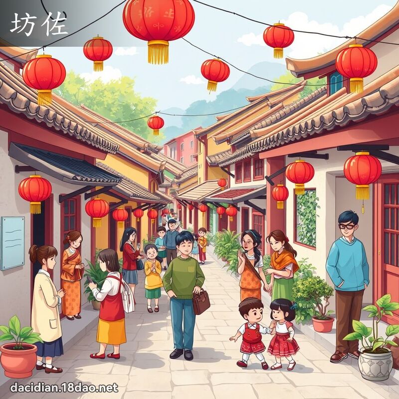 坊佐 - 國語大辭典配圖