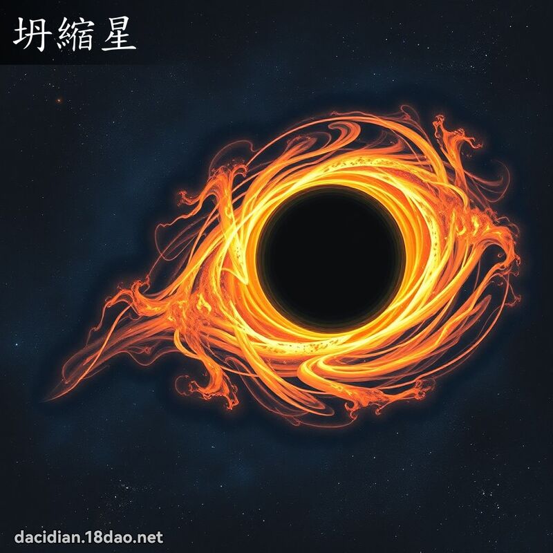 坍縮星 - 國語大辭典配圖