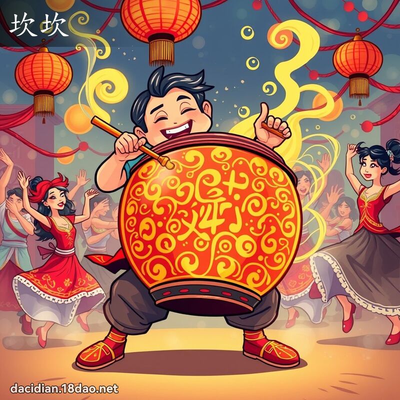 坎坎 - 國語大辭典配圖
