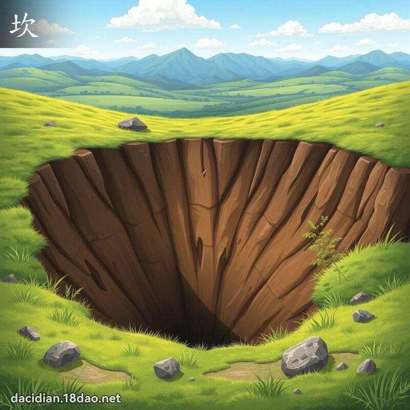 坎 - 国语大辞典配图