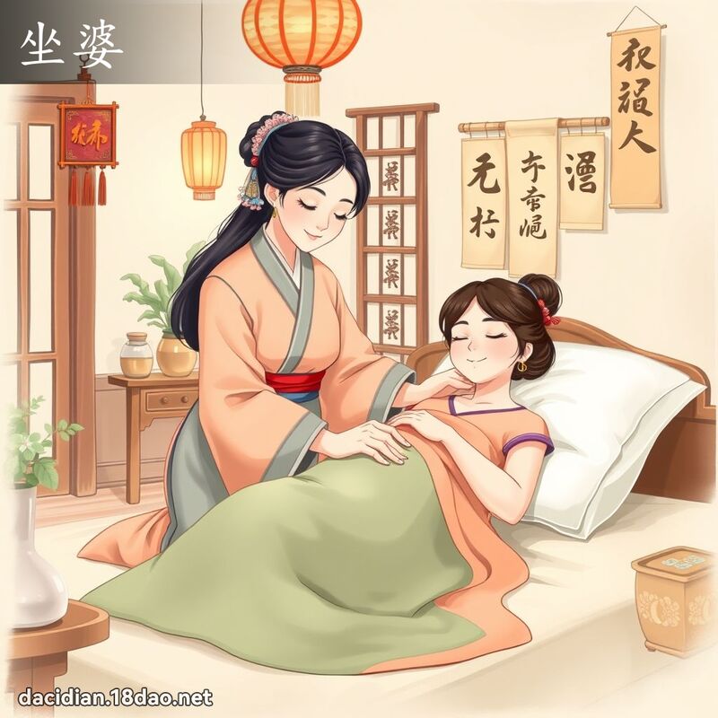 坐婆 - 國語大辭典配圖