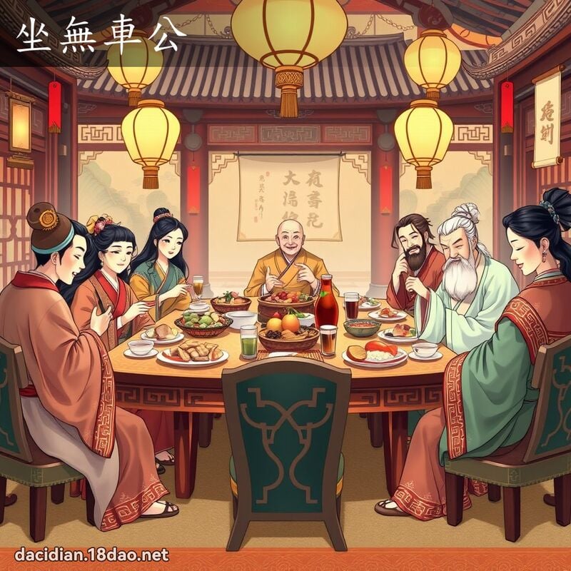 坐无车公 - 国语大辞典配图