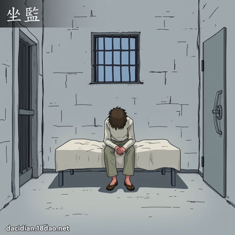 詞語: 坐監 (多意詞)