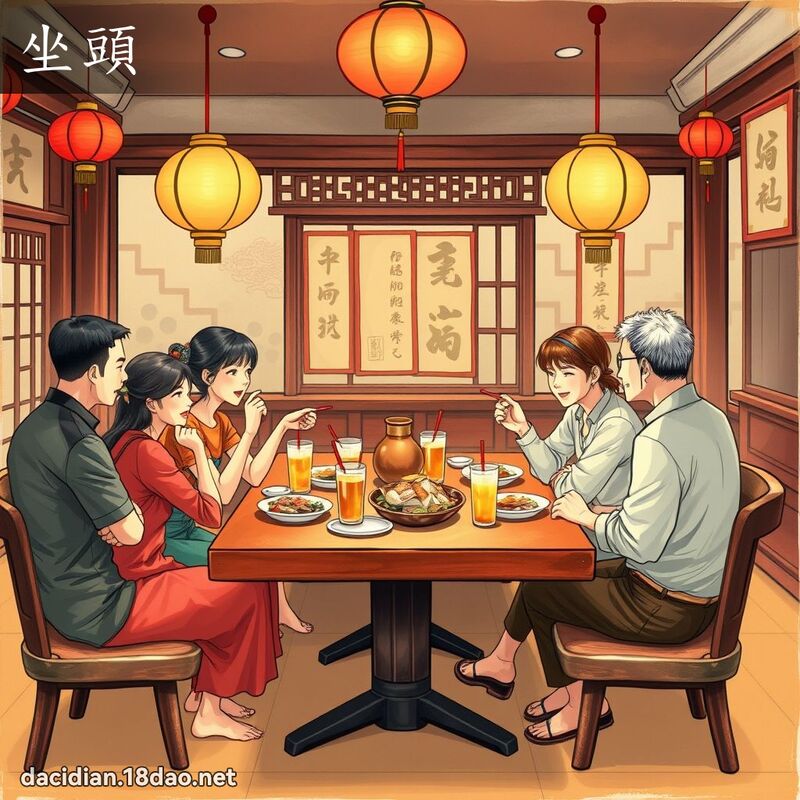 坐頭 - 國語大辭典配圖