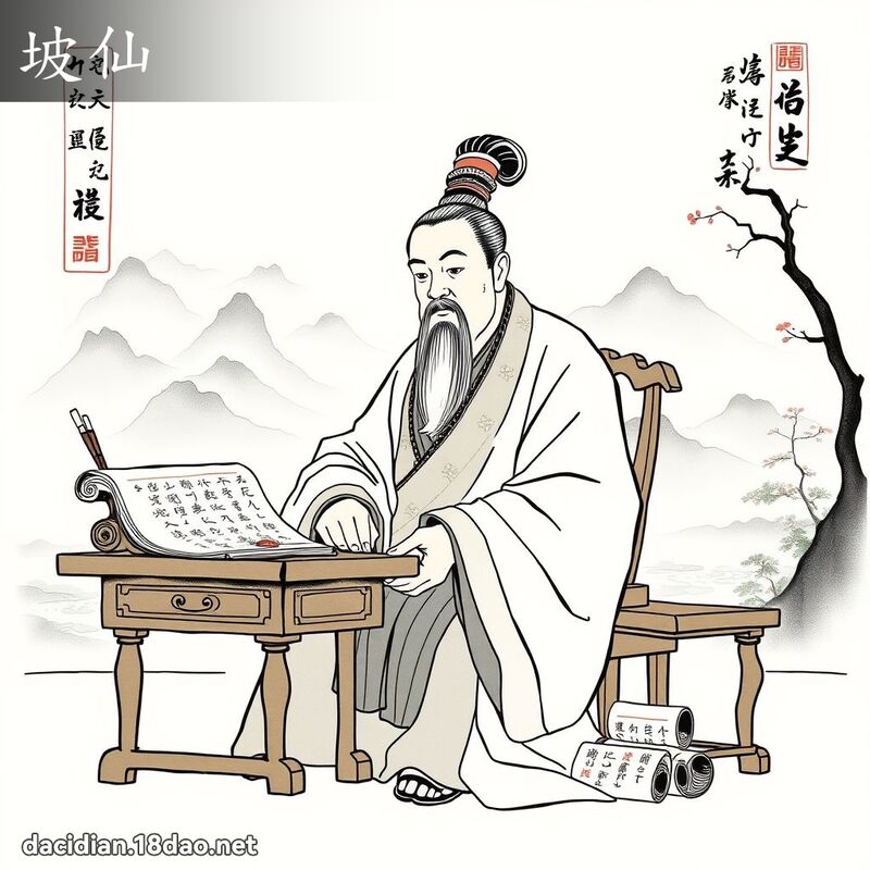 坡仙 - 國語大辭典配圖
