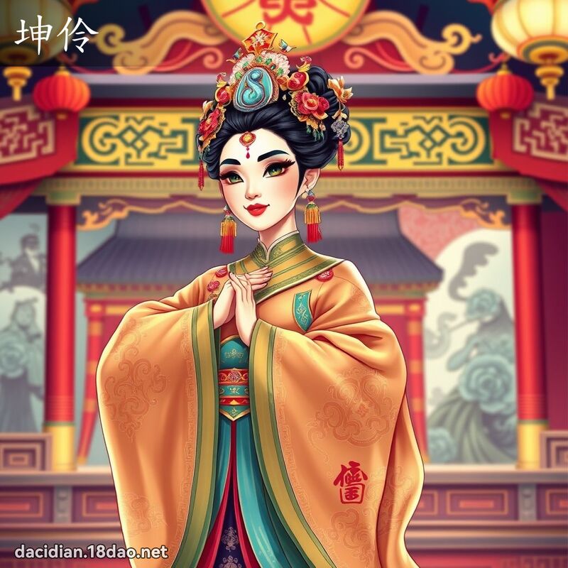 坤伶 - 國語大辭典配圖