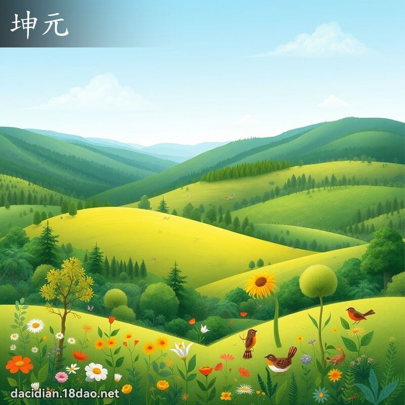 坤元 - 国语大辞典配图
