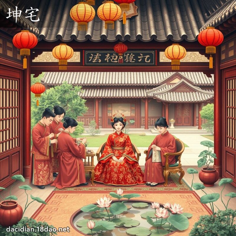 坤宅 - 國語大辭典配圖