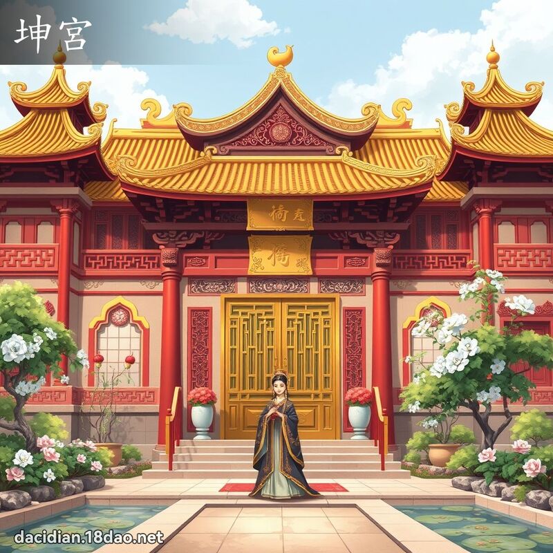 坤宮 - 國語大辭典配圖