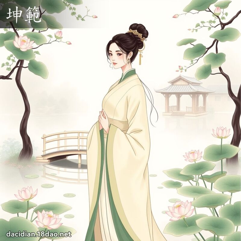 坤范 - 国语大辞典配图